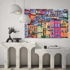 queence Keilrahmenbild COLORFUL World