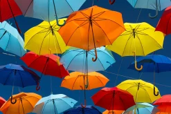 queence Keilrahmenbild COLORFUL World