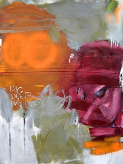 Online WIEDEMANN Keilrahmenbild DEEP INSIDE