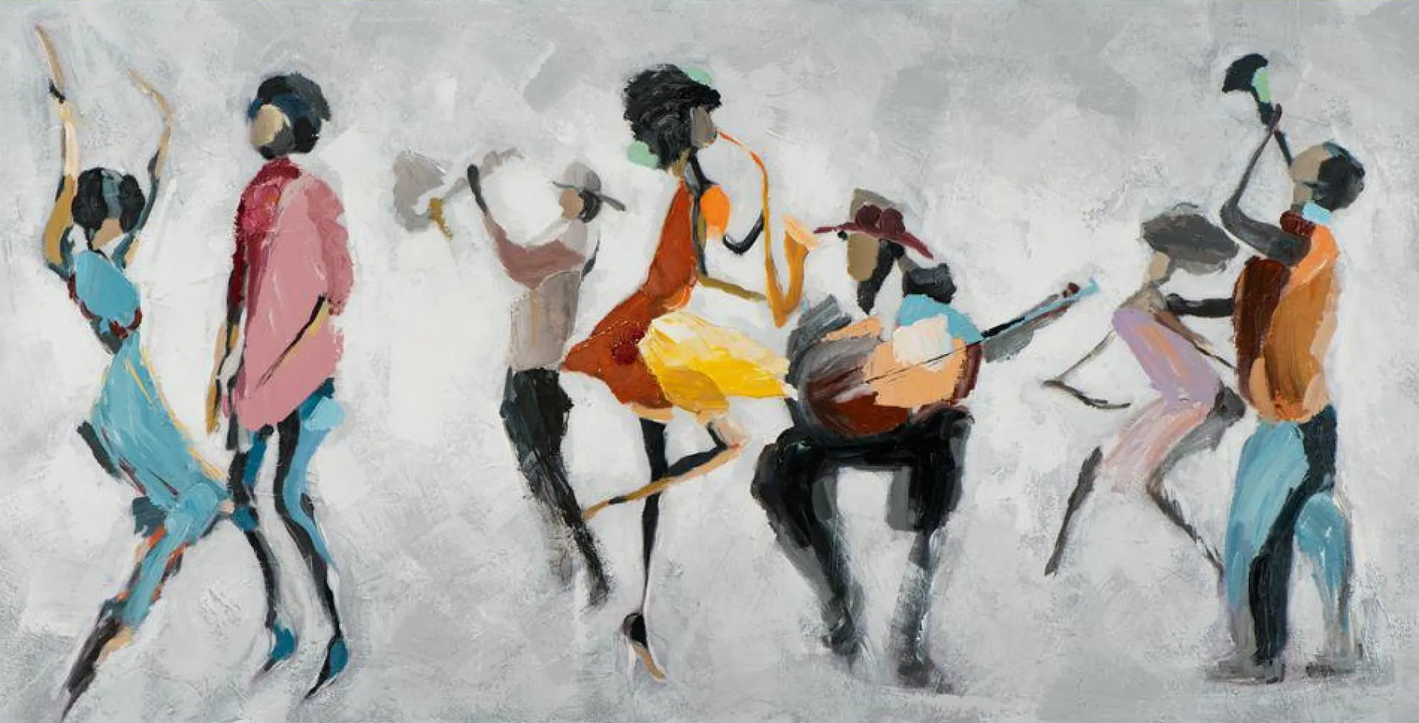 Sonstige Keilrahmenbild FLOTTER TANZ