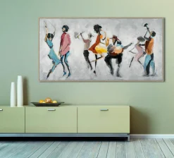 Sonstige Keilrahmenbild FLOTTER TANZ