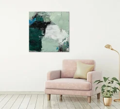 Discount Sonstige Keilrahmenbild FRISCHES TÜRKIS