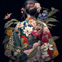 Hot PRO ART Keilrahmenbild GEISHA V