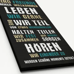 PRO ART Keilrahmenbild GELIEBT I