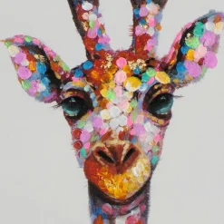 Sonstige Keilrahmenbild GIRAFFENHALS