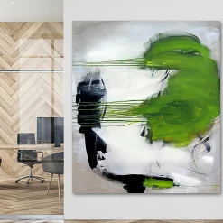 WIEDEMANN Keilrahmenbild GREEN SEDUCTION