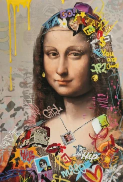Clearance Sonstige Keilrahmenbild MONA LISA