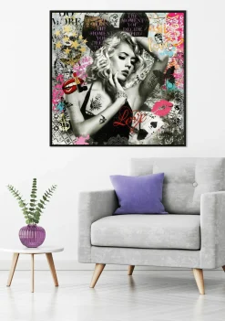 Sonstige Keilrahmenbild PLAY CAT