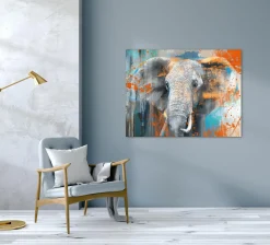 Sonstige Keilrahmenbild POPART ELEFANT