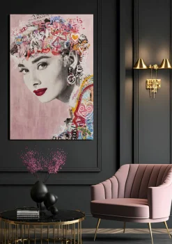 Hot Sonstige Keilrahmenbild PRETTY IN PINK