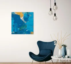 Sonstige Keilrahmenbild STRAHLEND BLAU