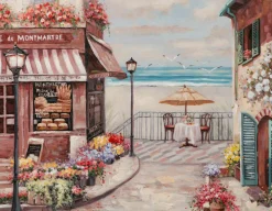 Sonstige Keilrahmenbild STRANDCAFÈ