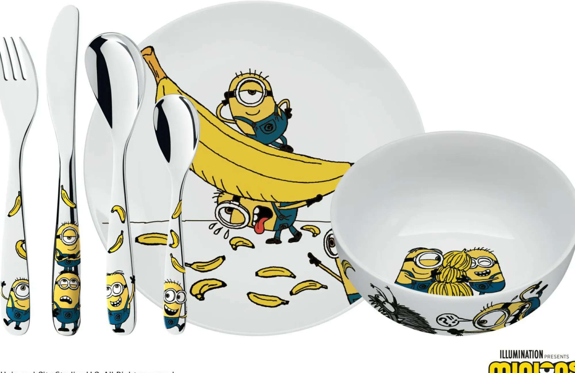 WMF Kinderbesteck-Set MINIONS