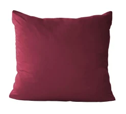 Outlet Hahn Kissenbezug Jersey bordeaux