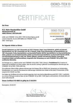 Discount Hahn Kissenbezug Renforcé blau