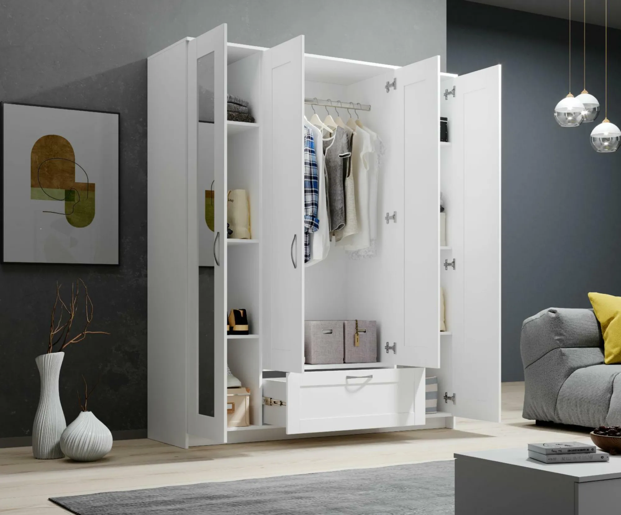 HARPER Kleiderschrank BODMIN