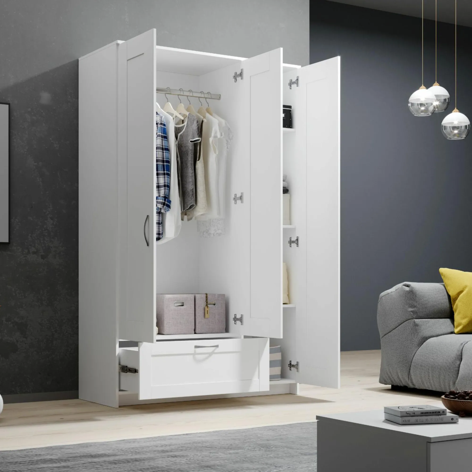 HARPER Kleiderschrank BODMIN