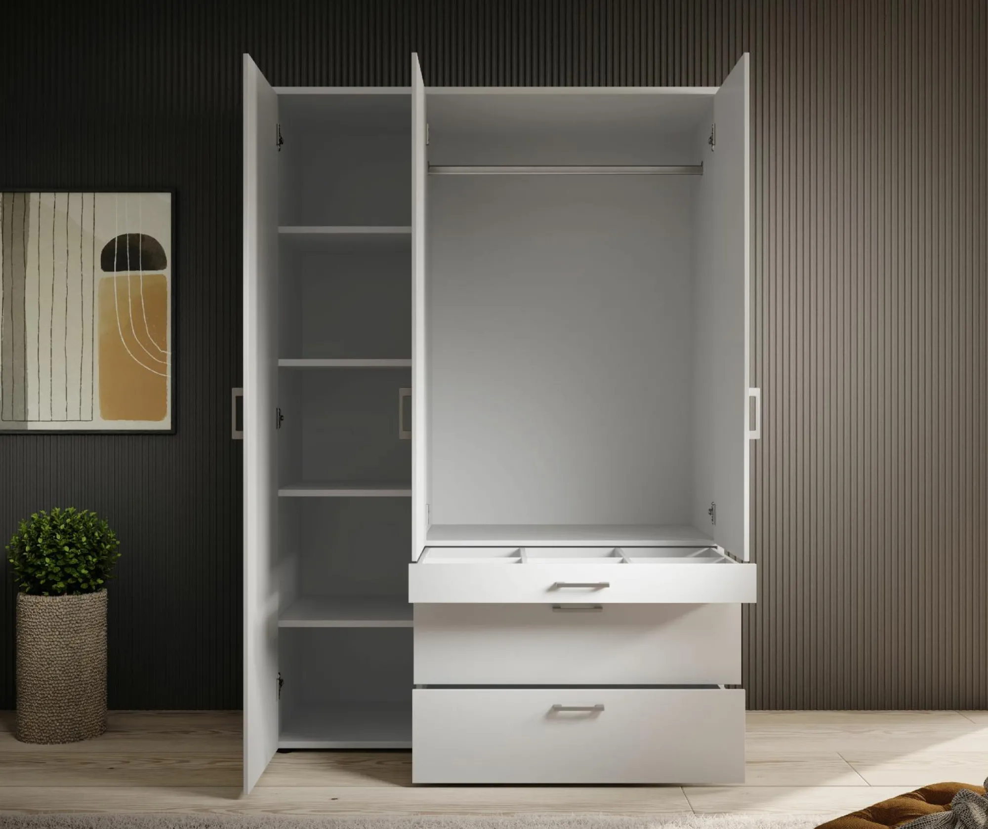 Discount HARPER Kleiderschrank BOSA