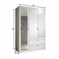Discount HARPER Kleiderschrank BOSA