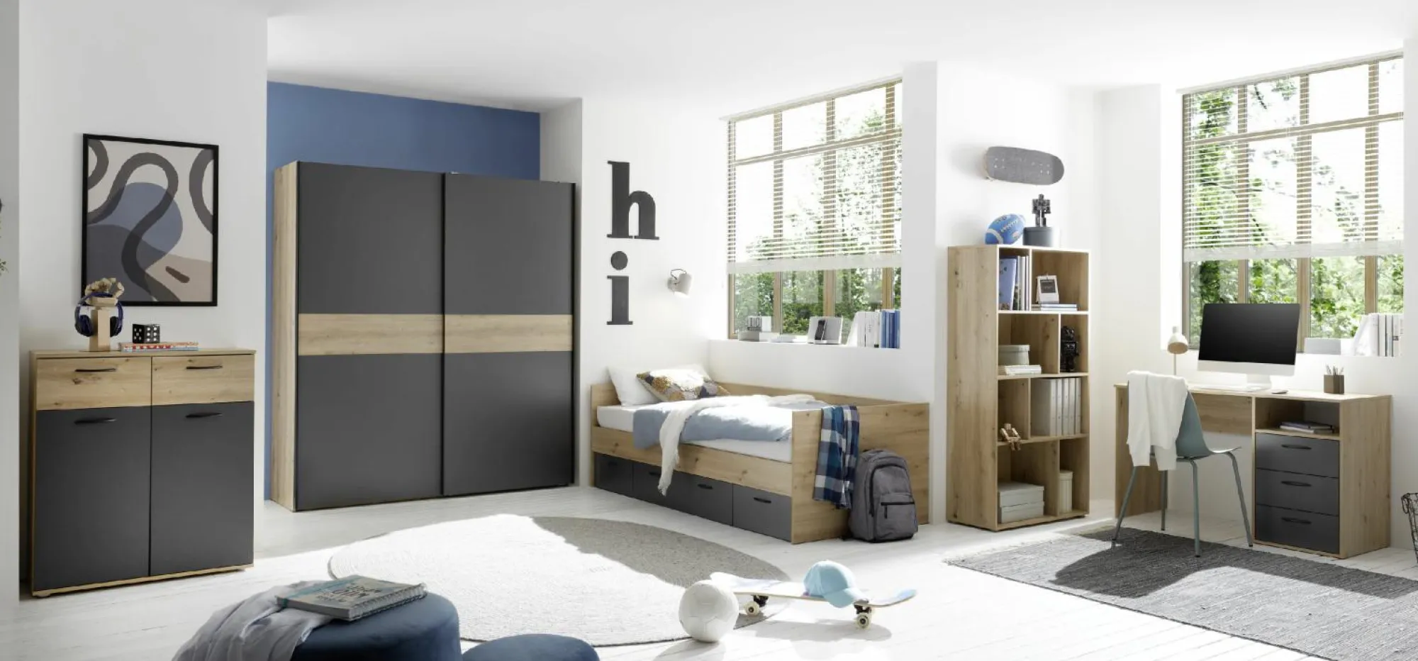 Clearance HARPER Kleiderschrank BOSTON