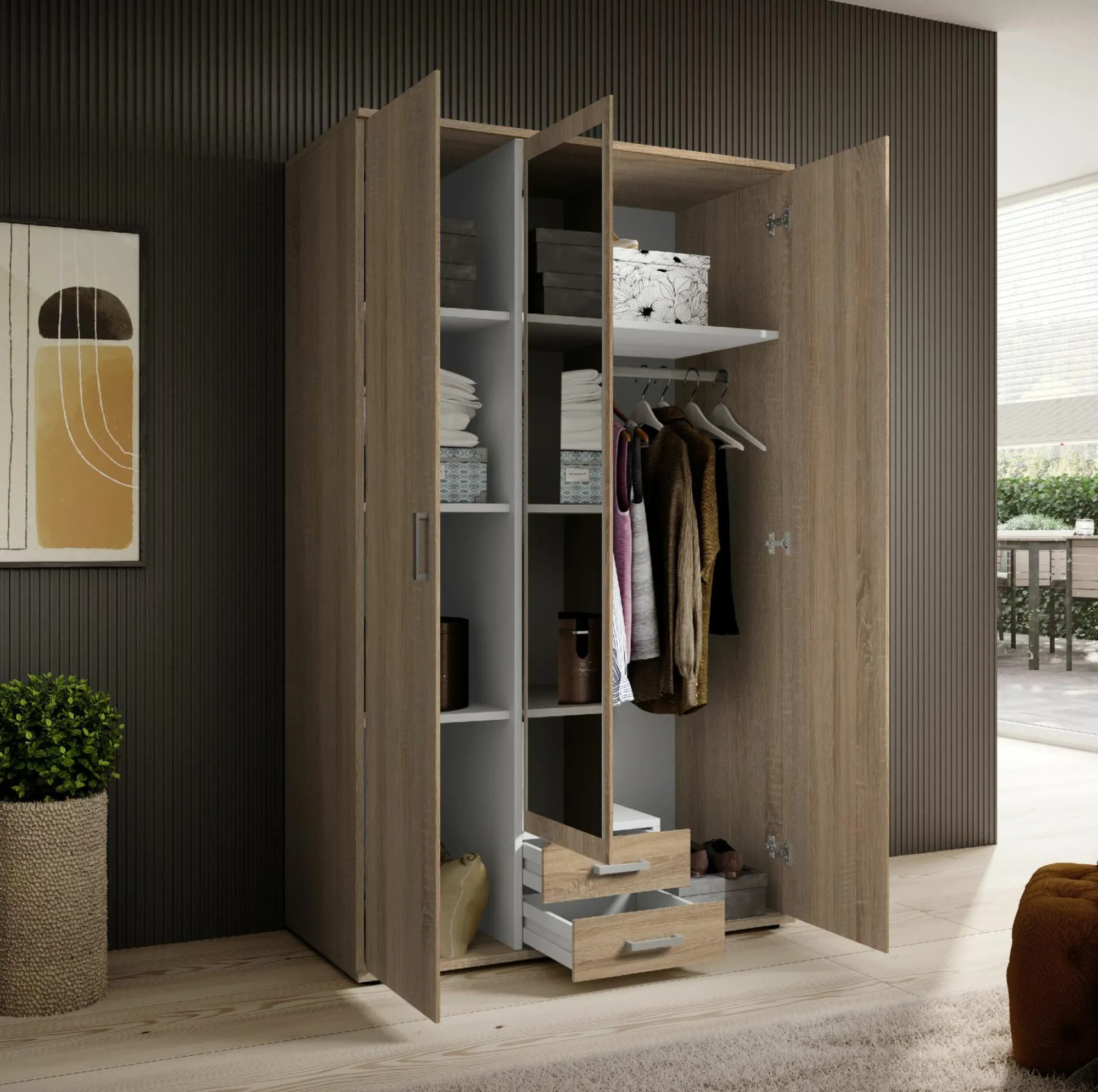 Online HARPER Kleiderschrank BREST