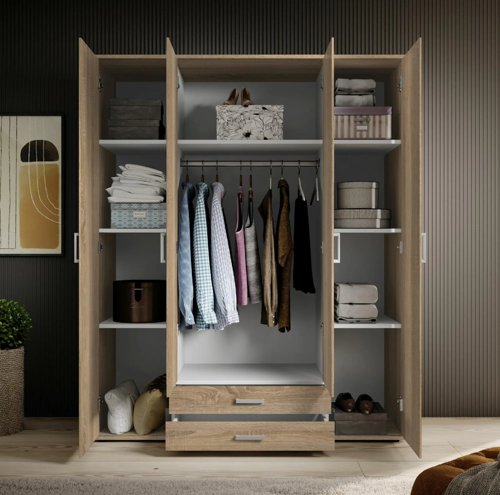 HARPER Kleiderschrank BREST