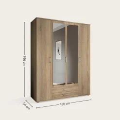 HARPER Kleiderschrank BREST