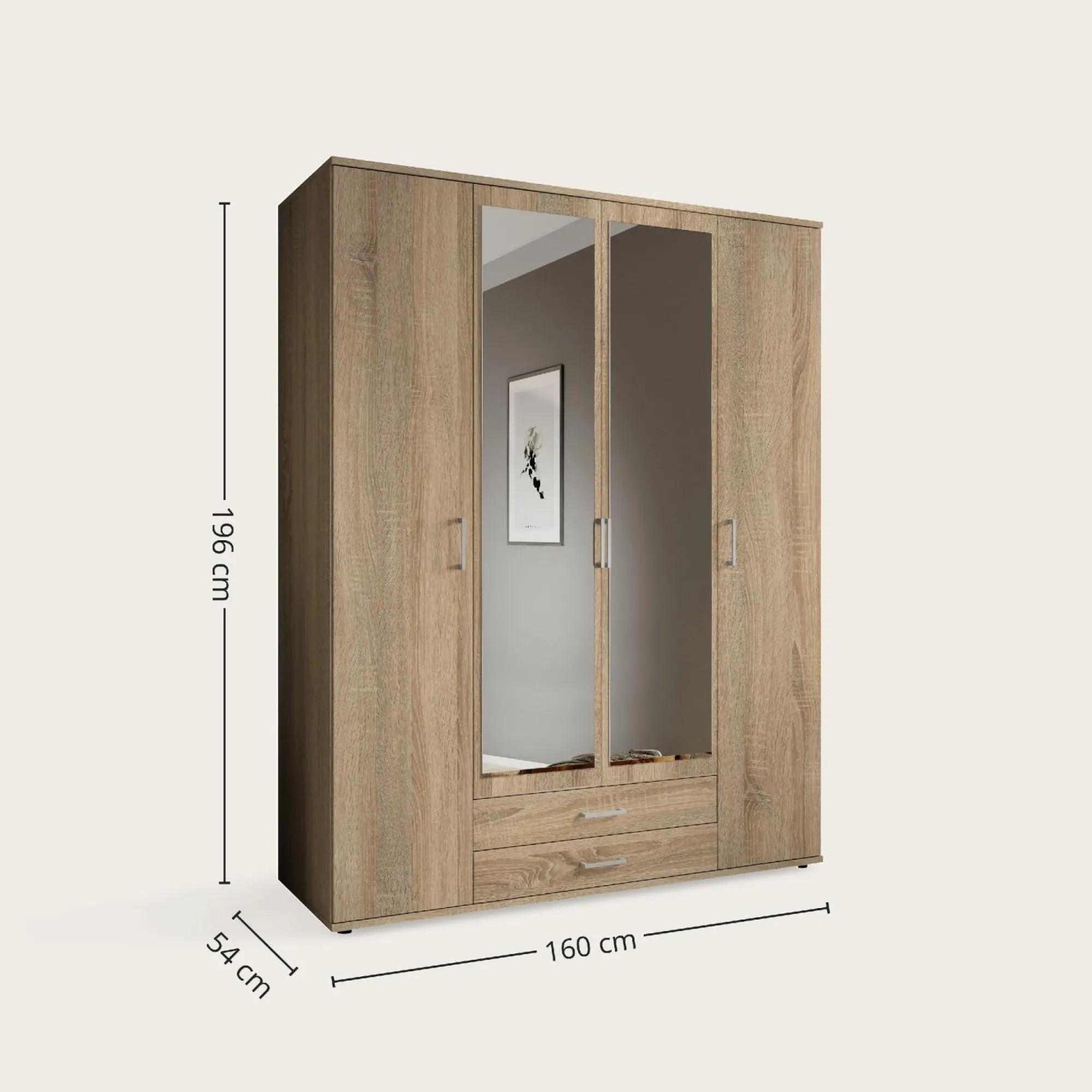 HARPER Kleiderschrank BREST