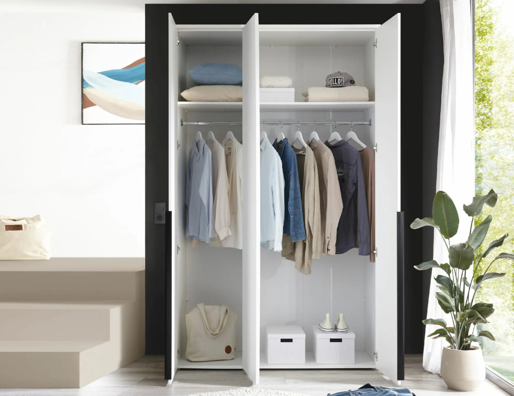 HARPER Kleiderschrank BURELA