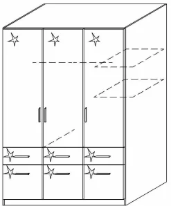 New HARPER Kleiderschrank RICHMOND