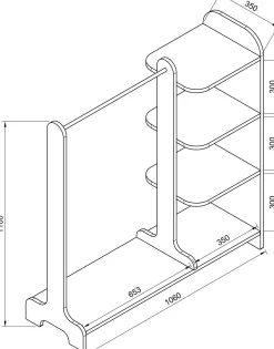 VCM Kleiderschrank LEMPU