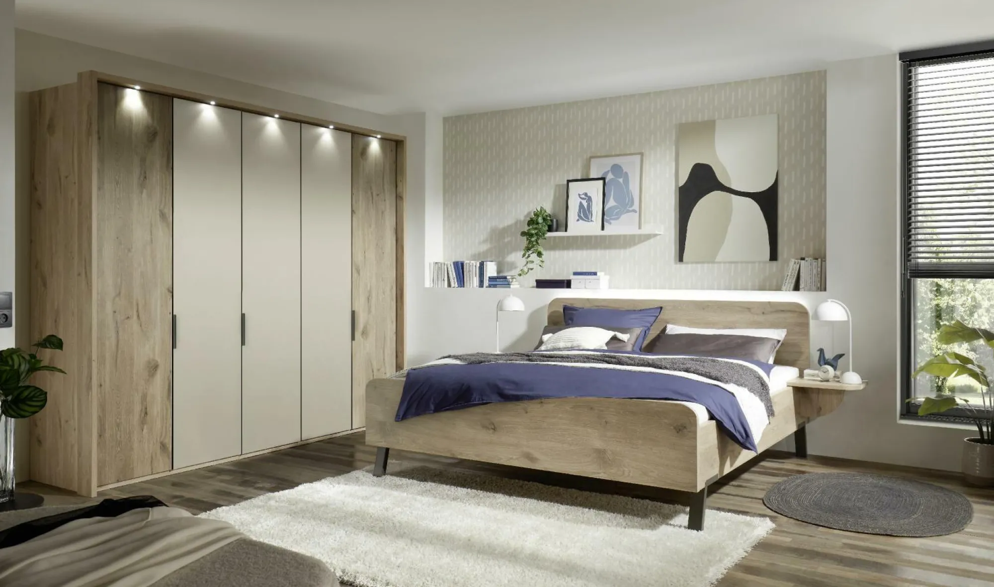 SANSIBAR Kleiderschrank VILBERGEN