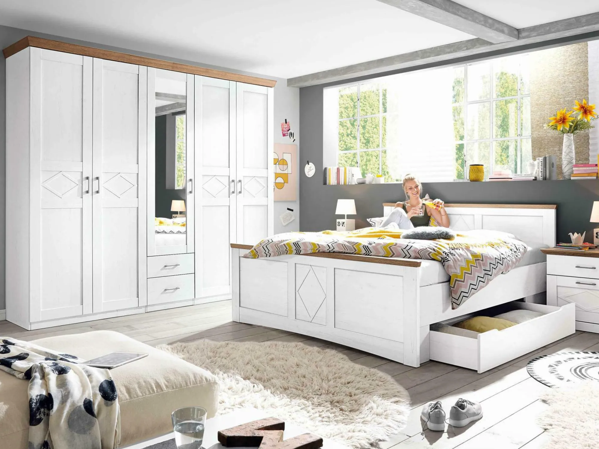 vito Kleiderschrank Country