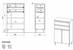 GERMANIA Kommode TORRANCE