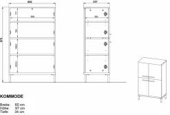 GERMANIA Kommode YONKERS