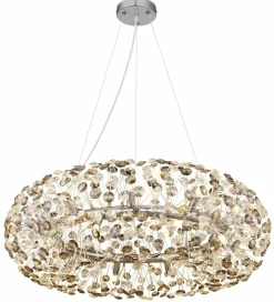 New GLOBO Lighting Kronleuchter KATRINA