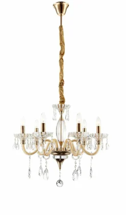 Outlet GLOBO Lighting Kronleuchter MELISSA