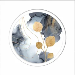 Sonstige Kunstdruck BLUE MEETS GOLD II