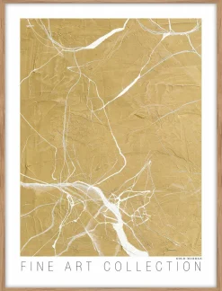 Sonstige Kunstdruck GOLD MARBLE