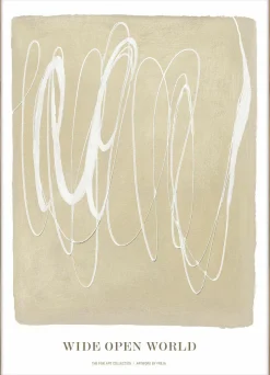 Sonstige Kunstdruck WIDE OPEN WORLD