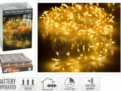 Sale Sonstige Lichterkette DRAHT CLUSTER LED