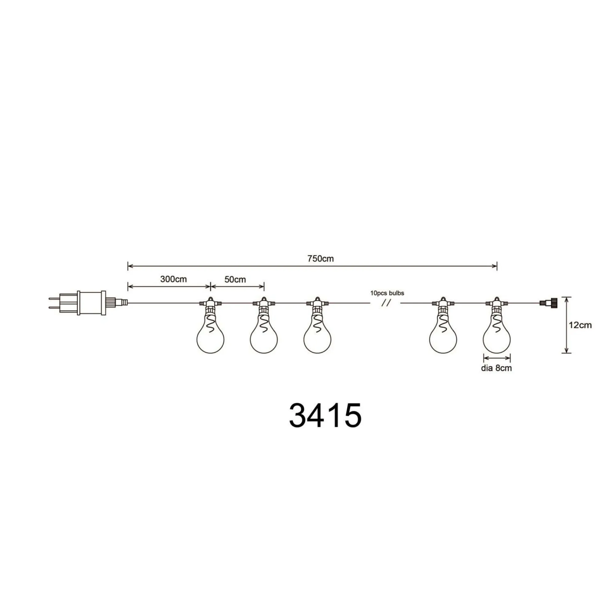 Clearance GLOBO Lighting Lichterkette LED