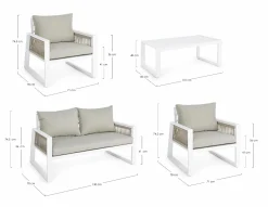 Discount ANDREA BIZZOTTO Loungeset CAPTIVA