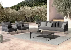 ANDREA BIZZOTTO Loungetisch FLORENCIA anthr.