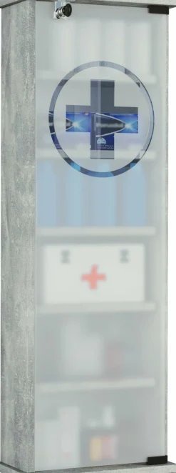 VCM Medizinschrank GUSAL XXL