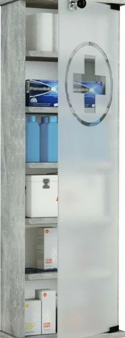 VCM Medizinschrank GUSAL XXL