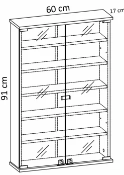 Discount VCM Medizinschrank HONULA