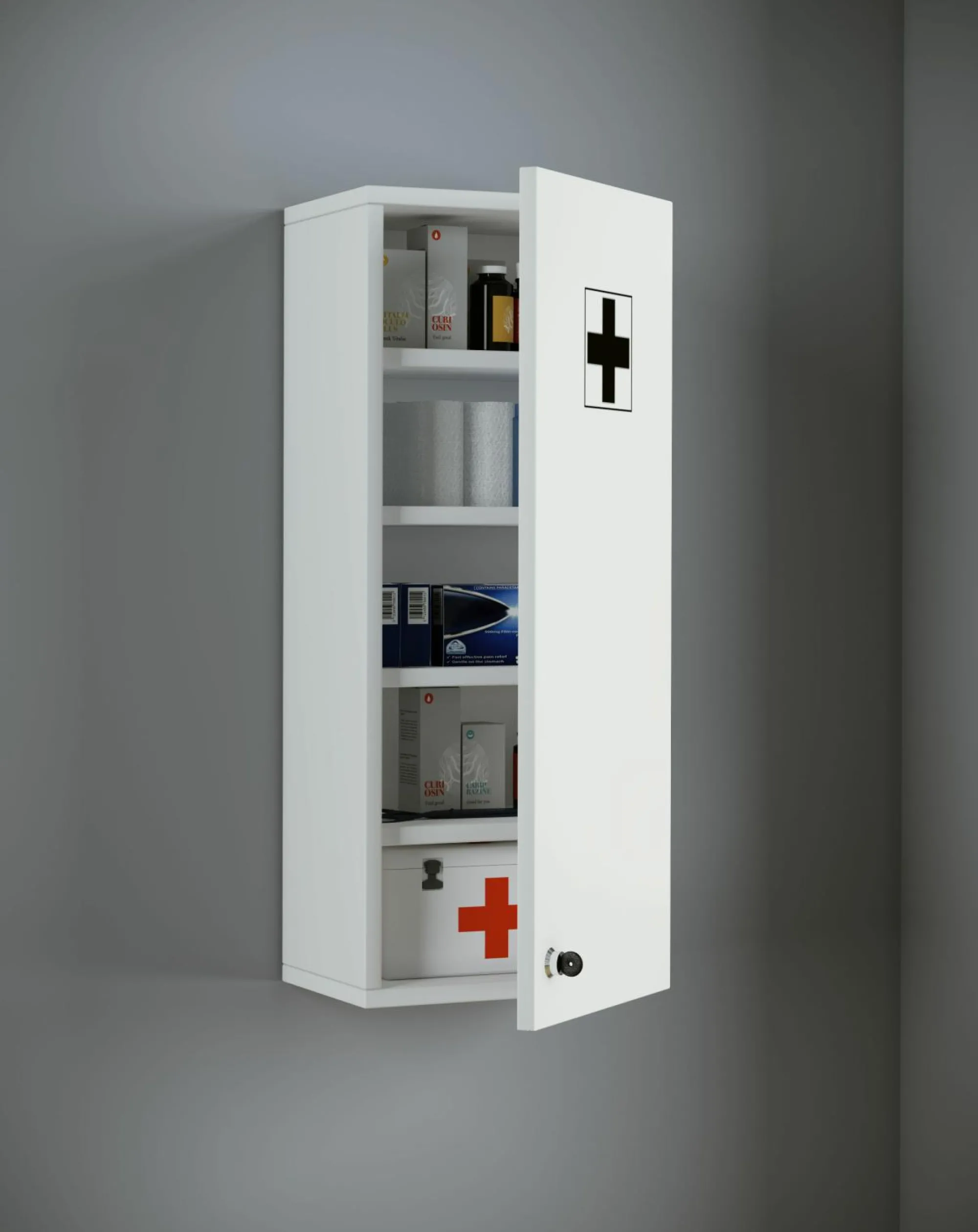 Hot VCM Medizinschrank MEDASA L