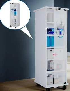 VCM Medizinschrank NILASU