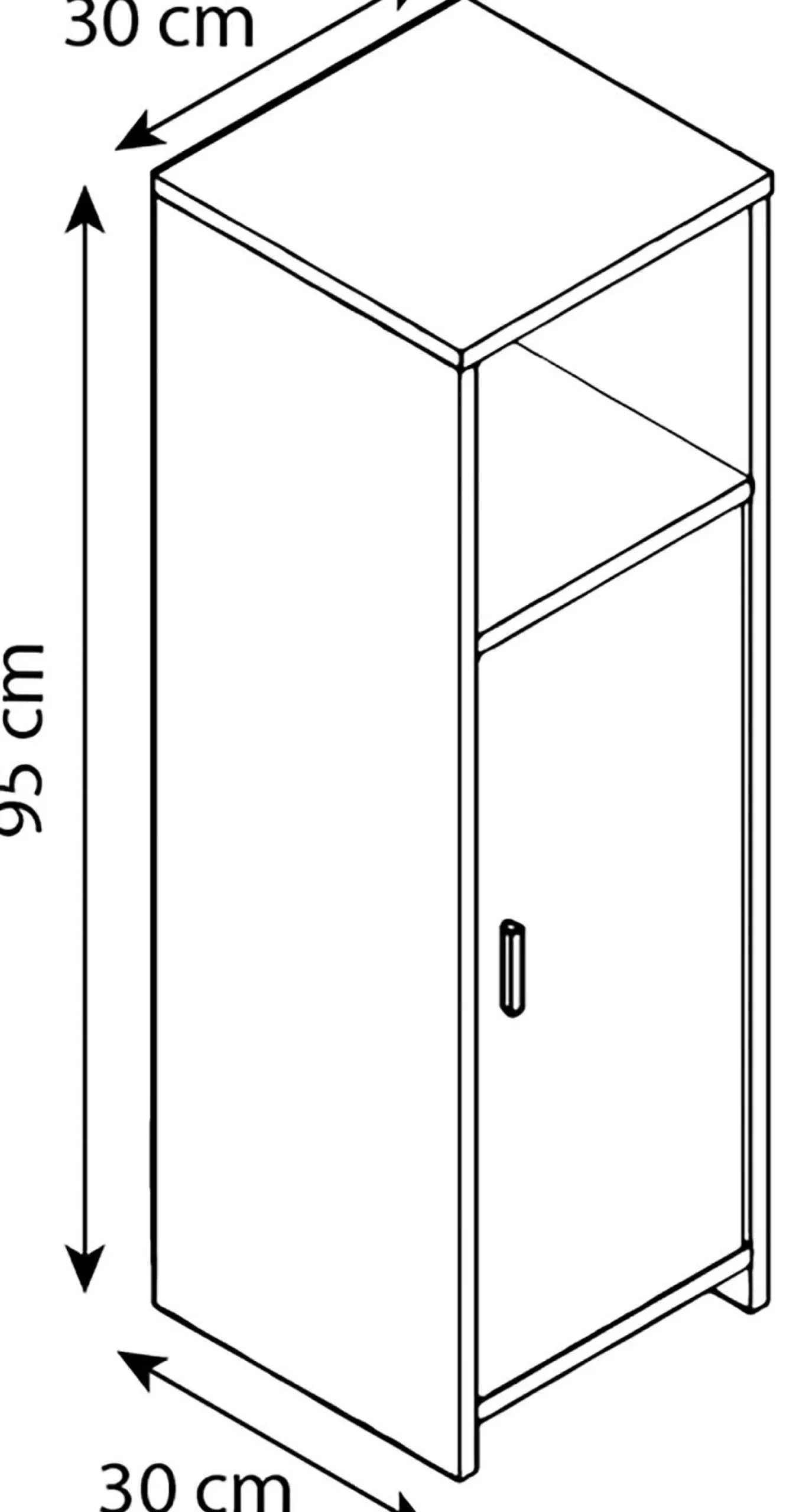 Best VCM Midischrank ZALO